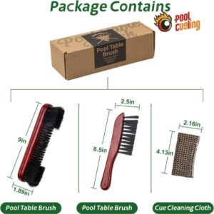 Adhafera Pool Table Brush Set