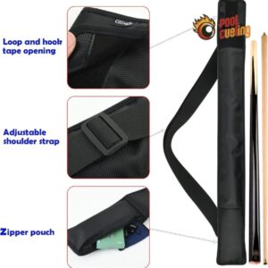 Billiard Pool Cue Stick Carrying Case Bag